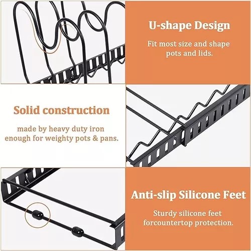 Organizador De Ollas Y Sartenes